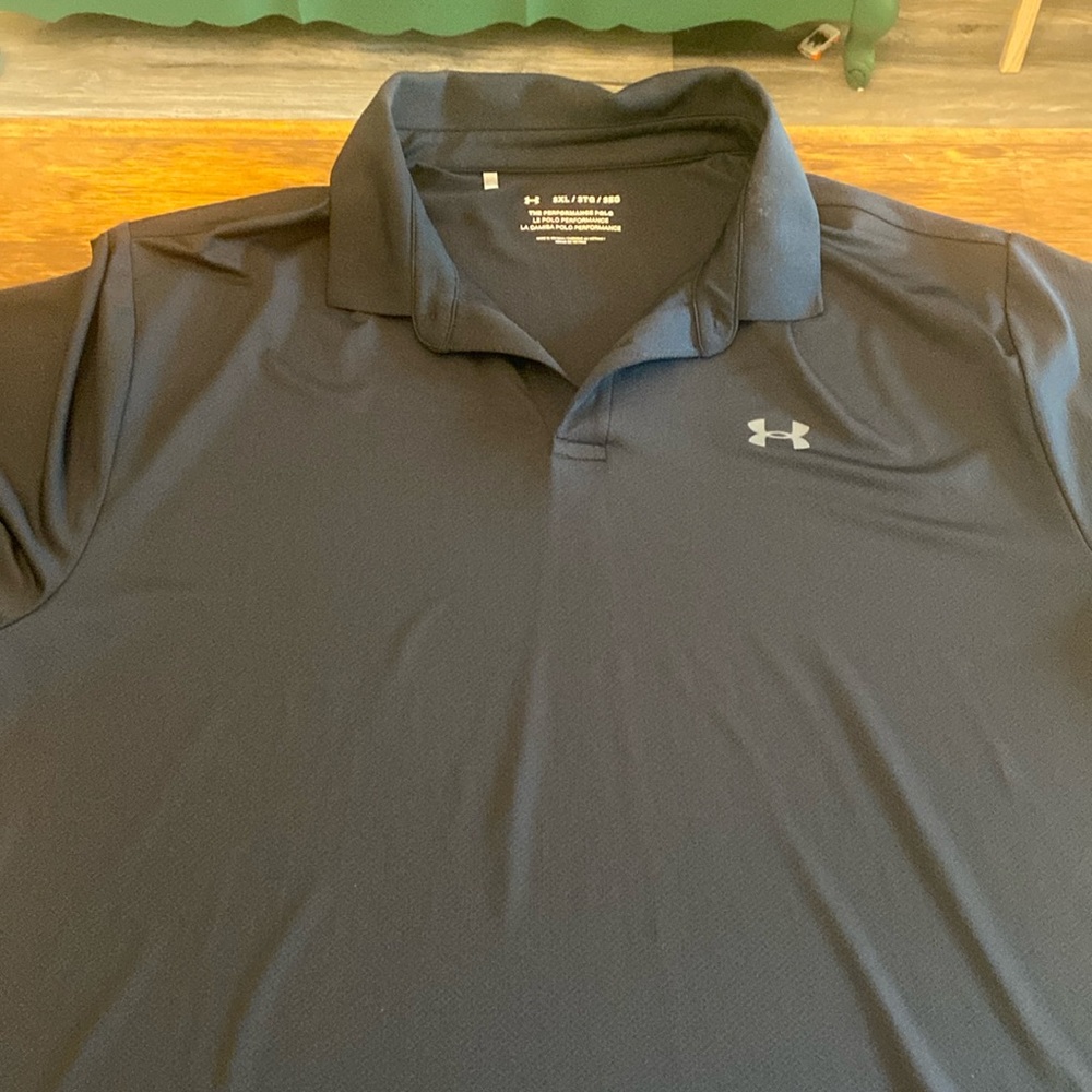 Under Armour 3XL Black Polo